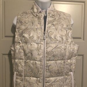 White House Black Market Puffer Vest